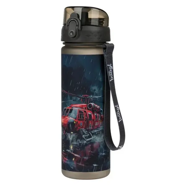 BAAGL ZÁCHRANÁŘI 500 ML Tritanová láhev, tmavě modrá, velikost 500 ML