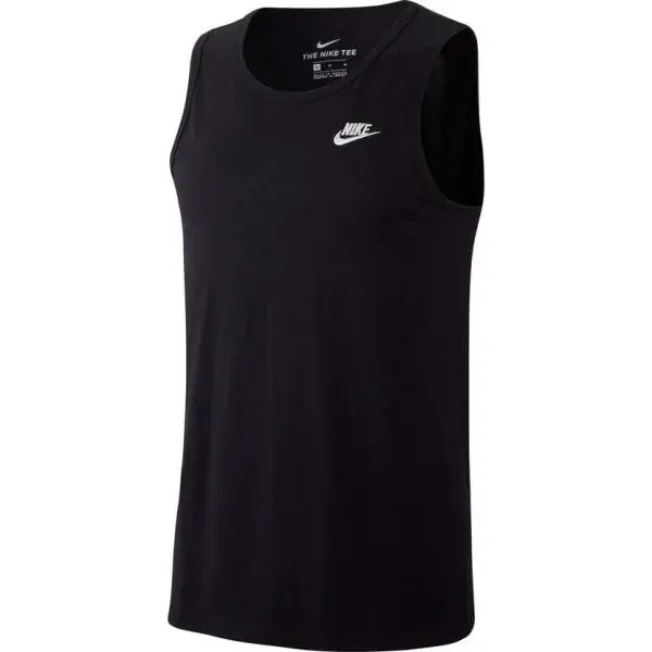 Nike NSW CLUB - TANK Pánské tílko, černá, velikost