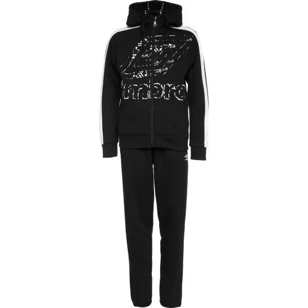 Umbro BLEIZ Chlapecká tepláková souprava, černá, velikost 140-146