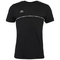 Umbro TAPED TECH TEE Pánské triko, černá, velikost