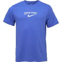 Nike DRI-FIT TEE PRO TRAINING M Pánské sportovní triko, modrá, velikost