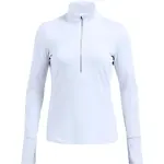 Under Armour QUALIFIER RUN 1/2 ZIP Dámské tričko, světle modrá, velikost M