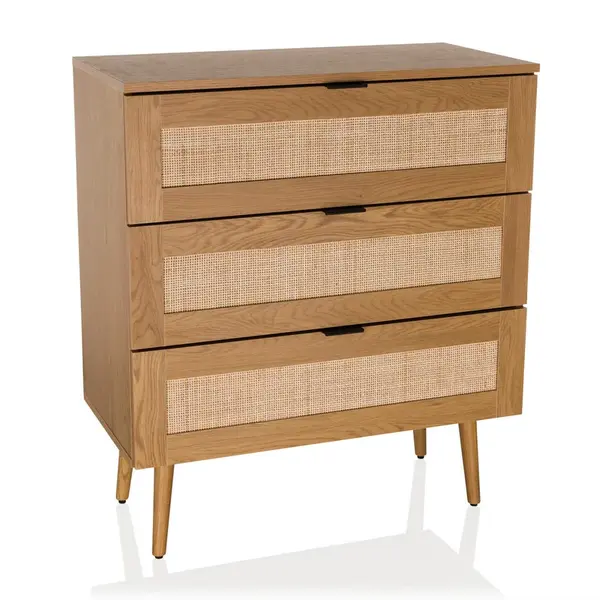 MID.YOU KOMODA, barvy dubu, 80/90/40 cm