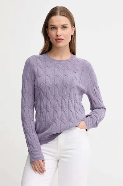 Vlněný svetr Tommy Hilfiger