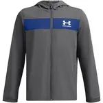 Under Armour SPORTSTYLE WINDBREAKER Chlapecká bunda, tmavě šedá, velikost L