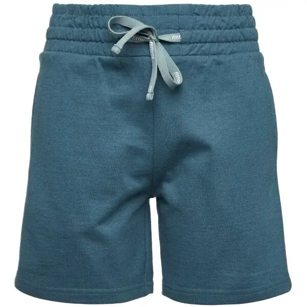 Fitforce TRUFFE Dívčí fitness šortky, tyrkysová, velikost 128-134