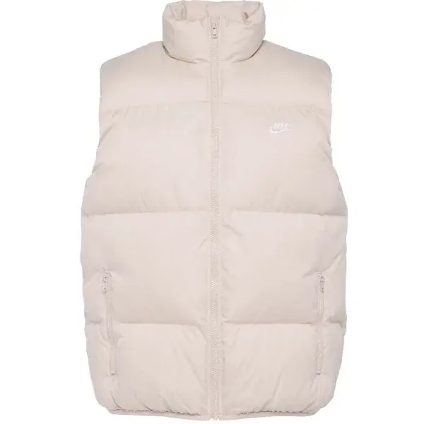 Nike CLUB PUFFER Pánská vesta, béžová, velikost