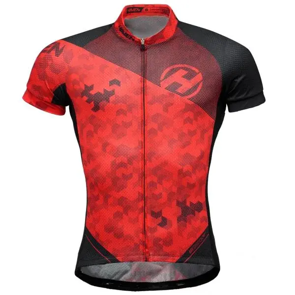 HAVEN SINGLETRAIL NEO MEN Pánský cyklistický dres, červená, velikost XXXL