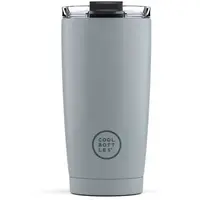 COOL BOTTLES TERMO 550 ML Nerezový termo hrnek, šedá, velikost 550 ML