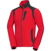 Northfinder SZYMON Pánská mikina, červená, velikost