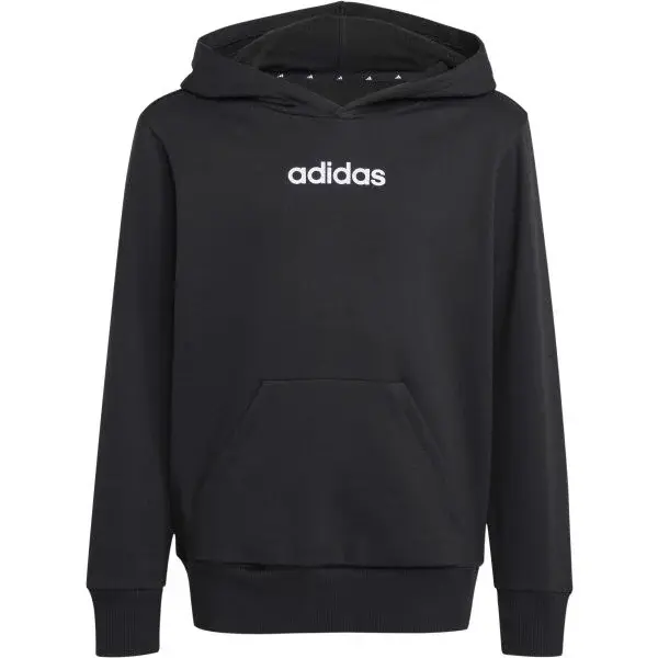 adidas BIG LOGO ESSENTIALS Dívčí mikina, černá, velikost
