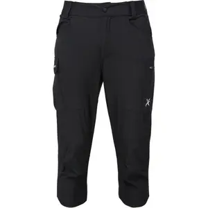 Klimatex LOZANO Pánské outdorové 3/4 kalhoty, černá, velikost