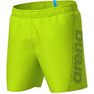 Arena FUNDAMENTALS LOGO BOXER Pánské sportovní šortky, zelená, velikost