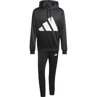 adidas M BL FT HD TS Pánská tepláková souprava, černá, velikost