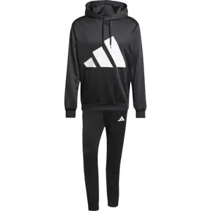adidas M BL FT HD TS Pánská tepláková souprava, černá, velikost