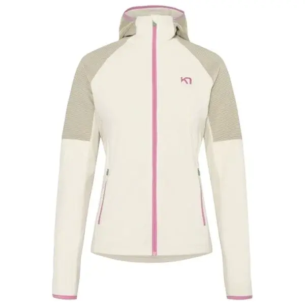 KARI TRAA TOVE MIDLAYER Dámská bunda, bílá, velikost