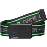 Lewro CLIFFORD Dětský látkový opasek, černá, velikost 98