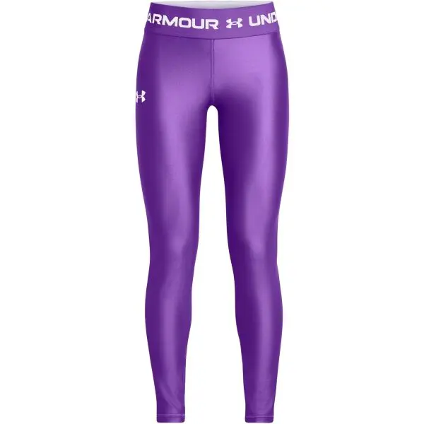 Under Armour ARMOUR LEGGINS Dívčí legíny, fialová, velikost XL