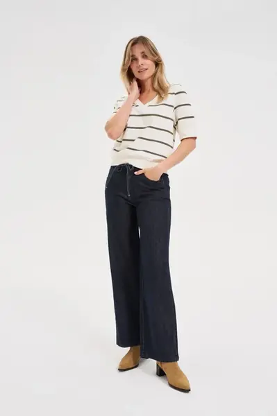 Marisse WOMEN'S JEANS Z-JE-4813 D.NAVY