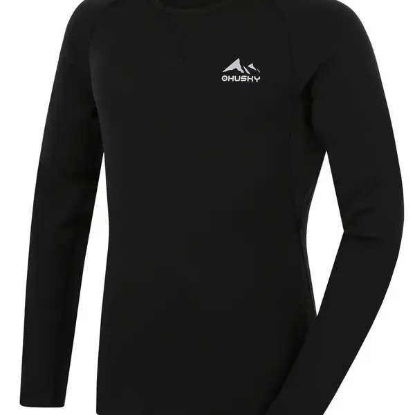 Husky Mertee M XXL, black Merino termoprádlo triko
