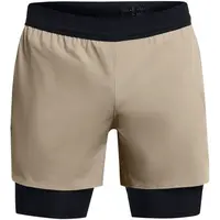 Under Armour PEAK WOVEN Pánské kraťasy, hnědá, velikost S