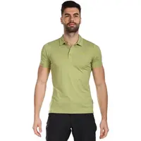 KILPI OLIVA Pánské funkční polo tričko, světle zelená, velikost