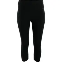 ALPINE PRO DEWESA Dámské 3/4 legíny, černá, velikost