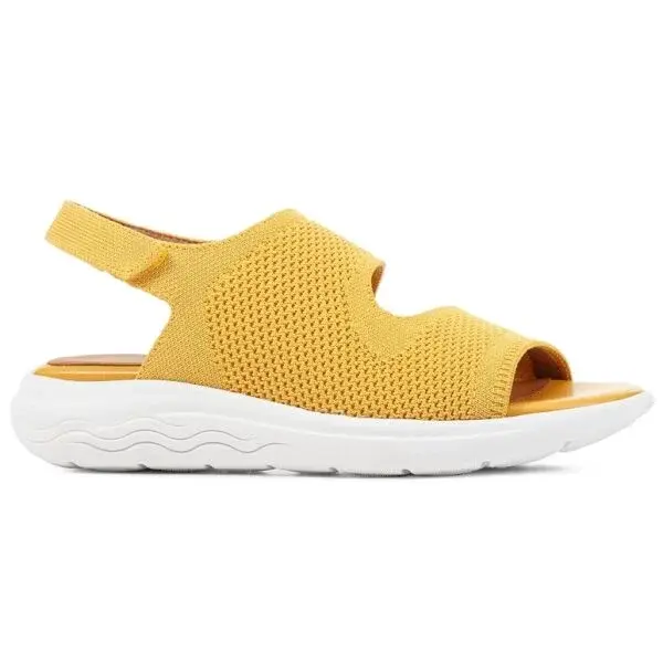 Geox SPHERICA EC5 Dámské sandály, žlutá, velikost