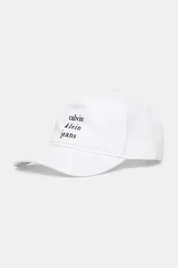 Bavlněná baseballová čepice Calvin Klein Jeans