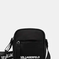 Ledvinka Karl Lagerfeld Jeans černá barva, A1M30337