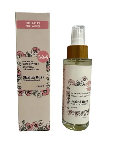 Kvitok Květová voda Skalní růže Bio 100 ml