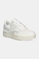 Kožené tenisky Reebok Classic Club C Double Revenge béžová barva, 100201132