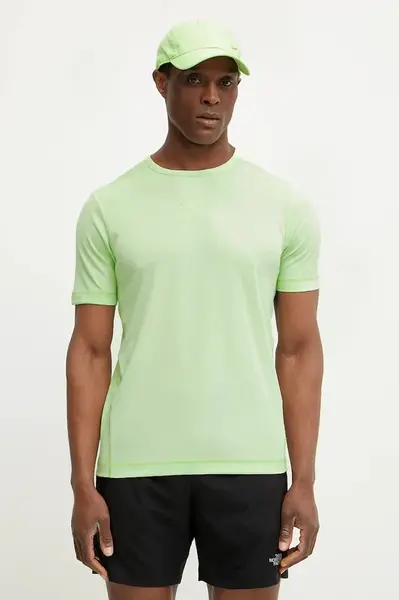 Tréninkové tričko Calvin Klein Performance zelená barva, LVGMS5K159