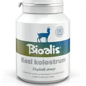 Bioalis Kozí kolostrum 90 kapslí