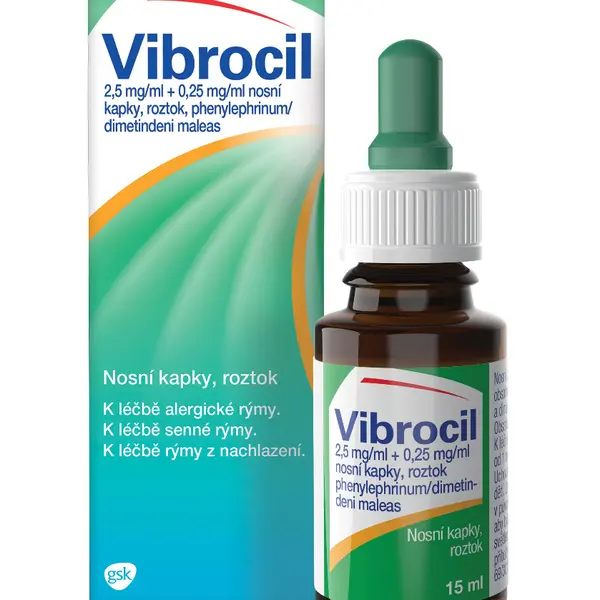 Vibrocil nosní kapky 15 ml