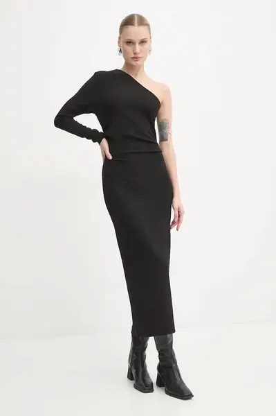 Šaty Day Birger et Mikkelsen Valley černá barva, maxi, DAY65243590