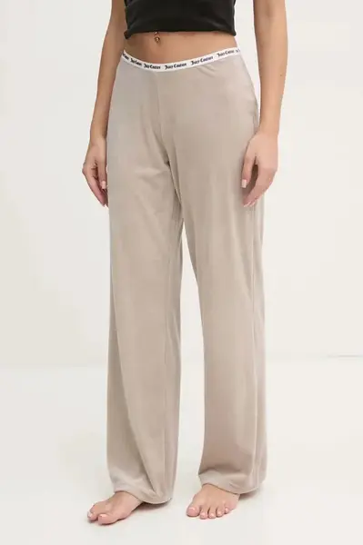 Pyžamové kalhoty Juicy Couture VICKY RIB FLARE PANT