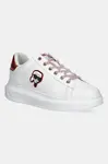 Kožené tenisky Karl Lagerfeld KAPRI NFT bílá barva, KL62531N