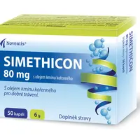 Noventis Simethicon 80 mg s olejem kmínu kořenného 50 kapslí