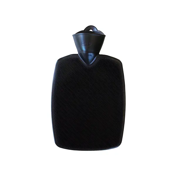 Hugo Frosch Classic 1,8 l termofor s vysokým drážkováním černý