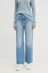 Džíny Pepe Jeans STRAIGHT JEANS UHW LEXA dámské, high waist, PL204731MS7