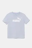 Dětské tričko Puma ESS No. 1 Logo Tee modrá barva, 684892
