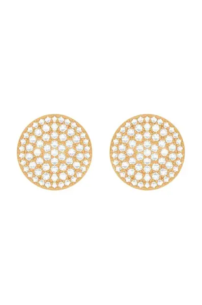 Pozlacené náušnice Lilou Microsetting