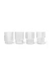 Sada skleniček ferm LIVING Ripple Glasses 4-pack