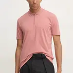 Polo tričko HUGO oranžová barva