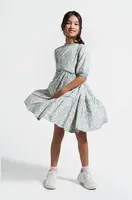 Dívčí šaty Coccodrillo zelená barva, mini