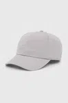 Kšiltovka Jack Wolfskin Baseball šedá barva, s aplikací, 1900675