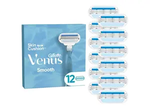 Gillette Venus Smooth náhradní hlavice 12 ks