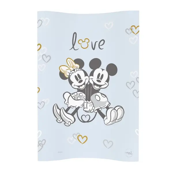 Ceba Podložka přebalovací měkká COSY (50x70) Disney Minnie & Mickey Blue