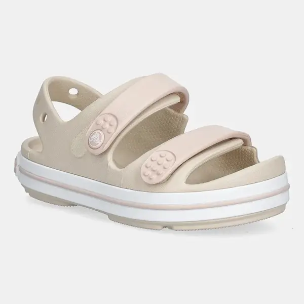 Dětské sandály Crocs CROCBAND CRUISER béžová barva, 209423